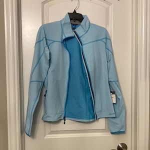 Eddie Bauer Blue Zip Up StormRepel Jacket